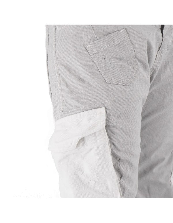 Pantalone Cargo Courma Ghiaccio