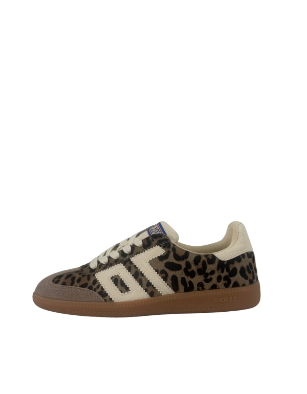Sneaker Cloud Fur Leopard Taupe/Milk