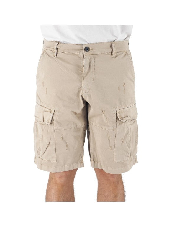 Dsq Cargo Bermuda Shorts In Cotton