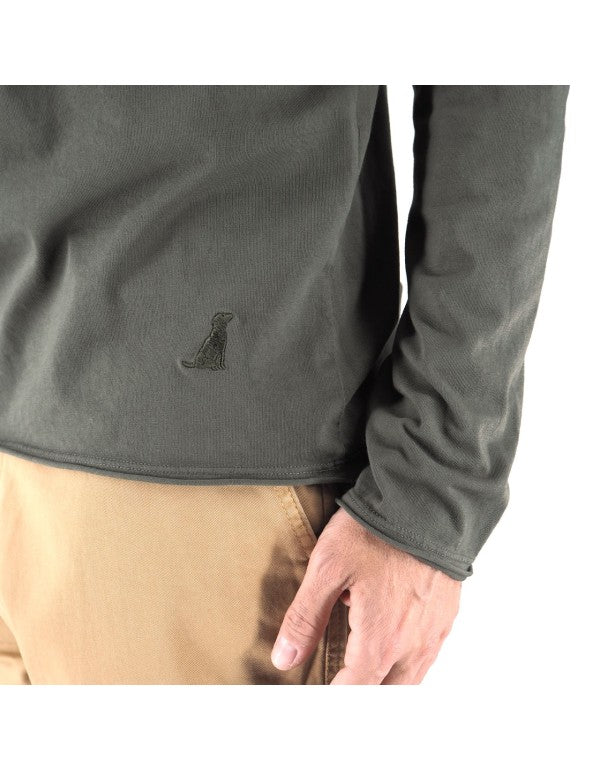 Seville Dark Green Long Sleeve T-Shirt