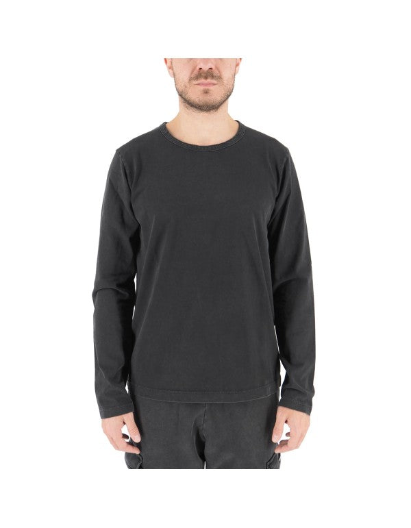 T-Shirt A Manica Lunga Marble