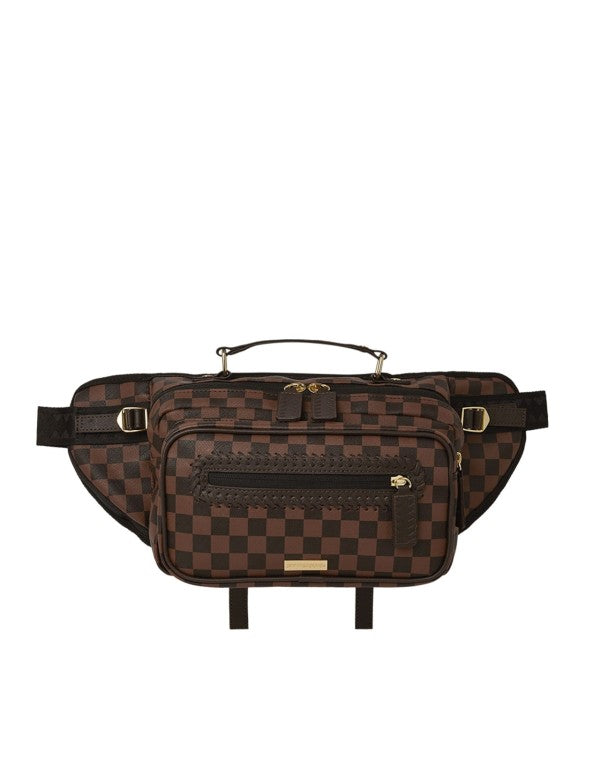 Core Emboss Check Cargo Pouch