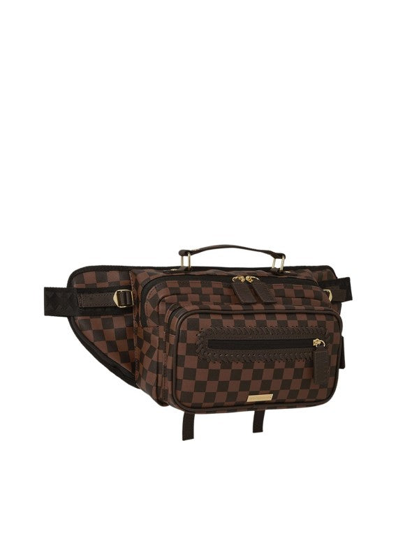 Core Emboss Check Cargo Pouch