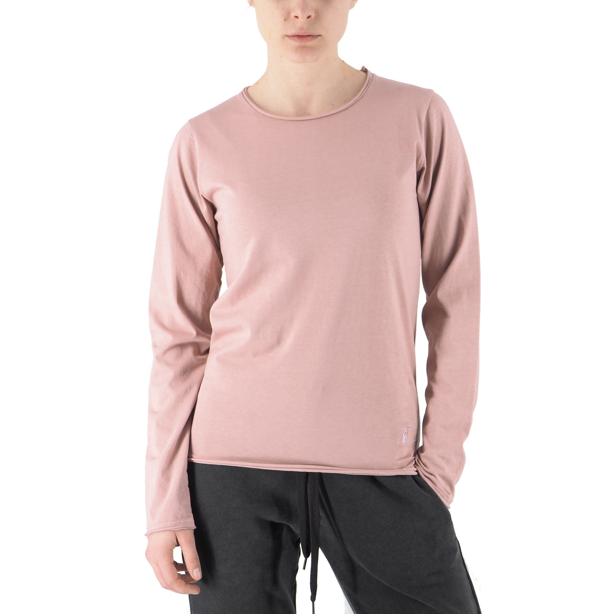 T-Shirt A Manica Lunga Alicante Rosa Antico