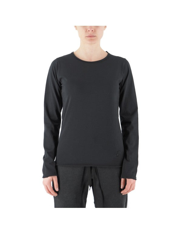 T-Shirt A Manica Lunga Alicante Nero