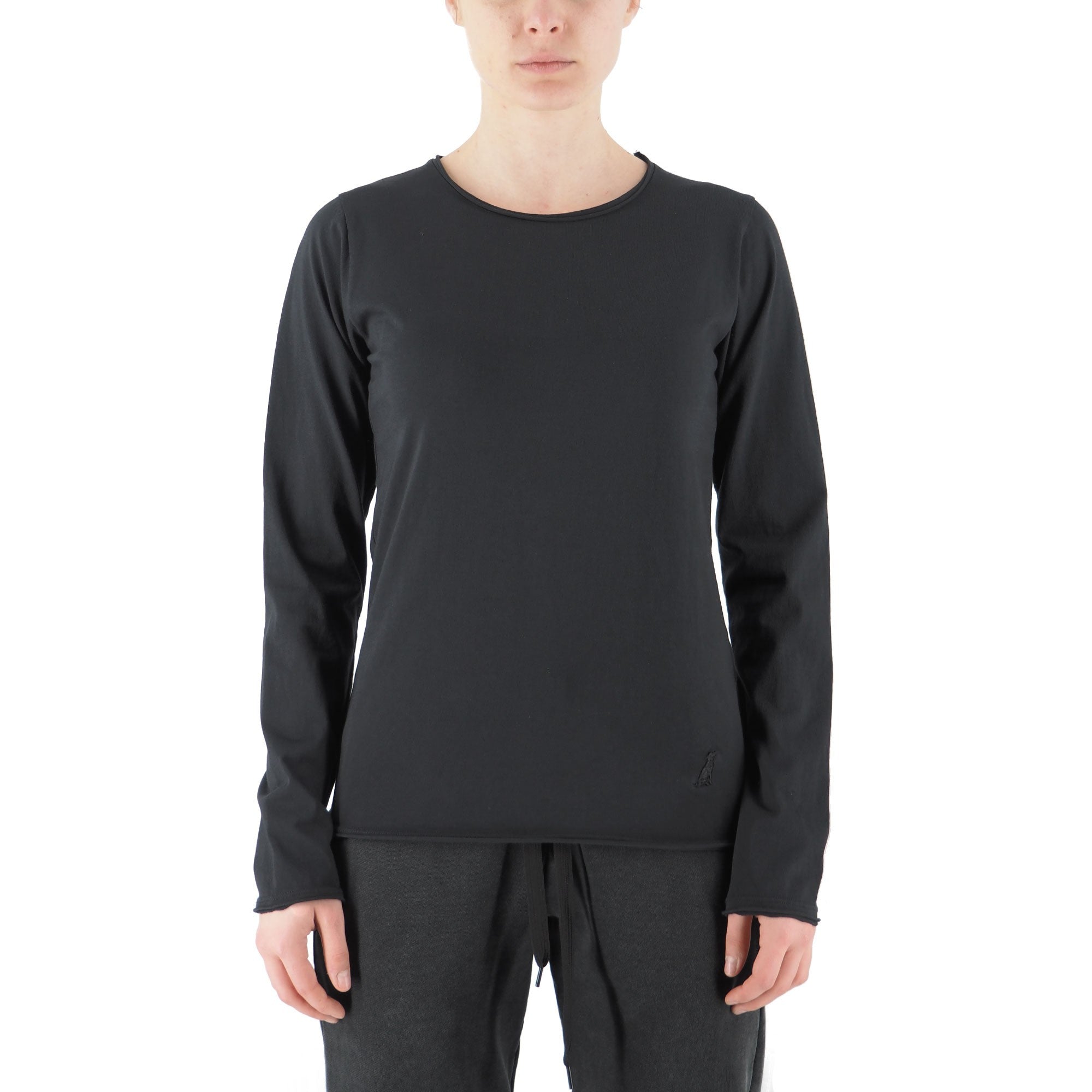 T-Shirt A Manica Lunga Alicante Nero