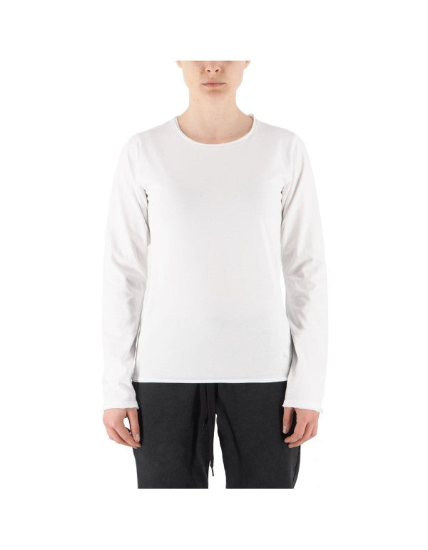 T-Shirt A Manica Lunga Alicante Bianco