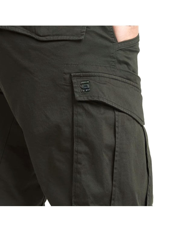 Pantalone Rovic Zip 3D Regular Tapered Raven