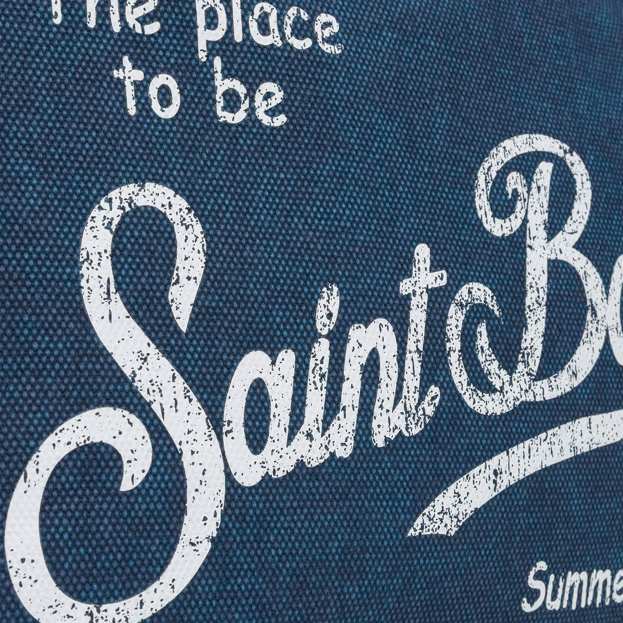 Borsa Vanity In Canvas Indigo