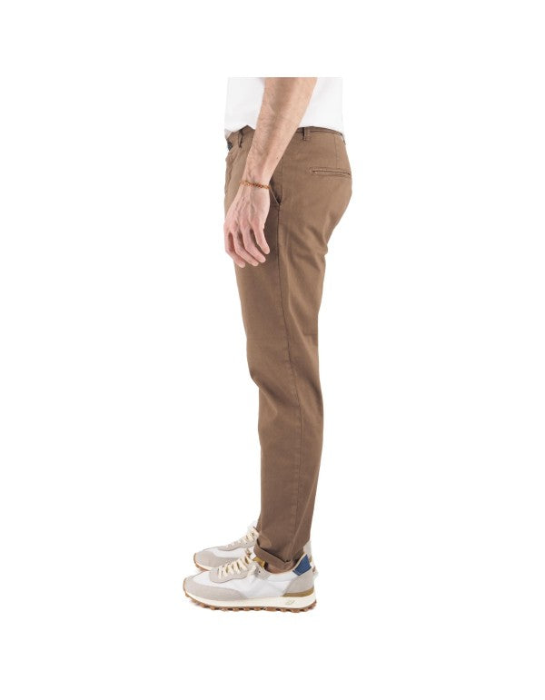 Tobacco Capri Chino Pants
