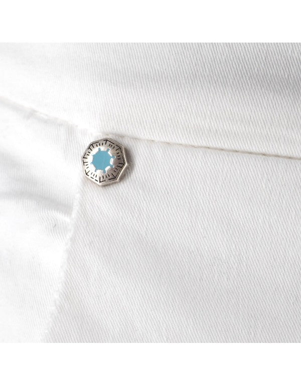 Pantalone Chino Capri Bianco