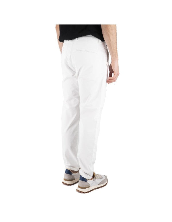 Pantalone Chino Capri Bianco
