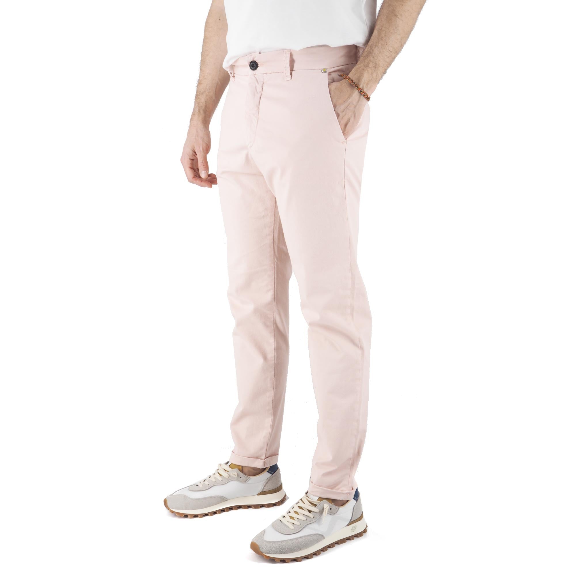 Pantalone Chino Capri Cipria