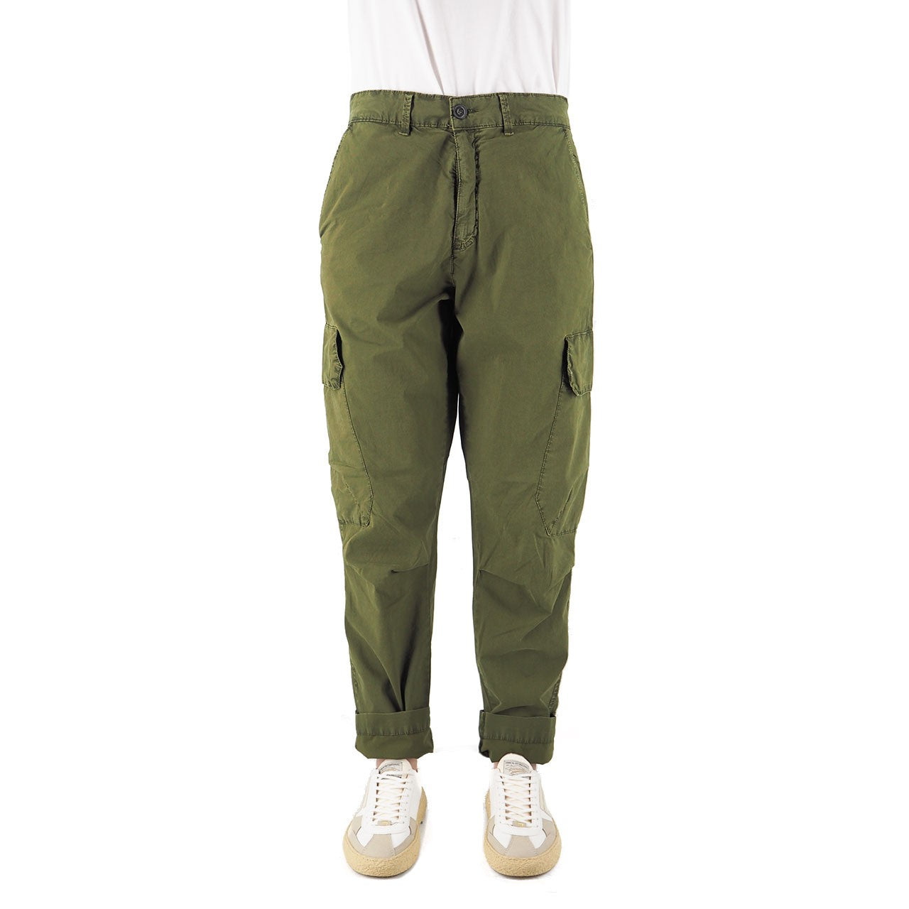 Pantalone Cargo Da Donna Portorico Verde