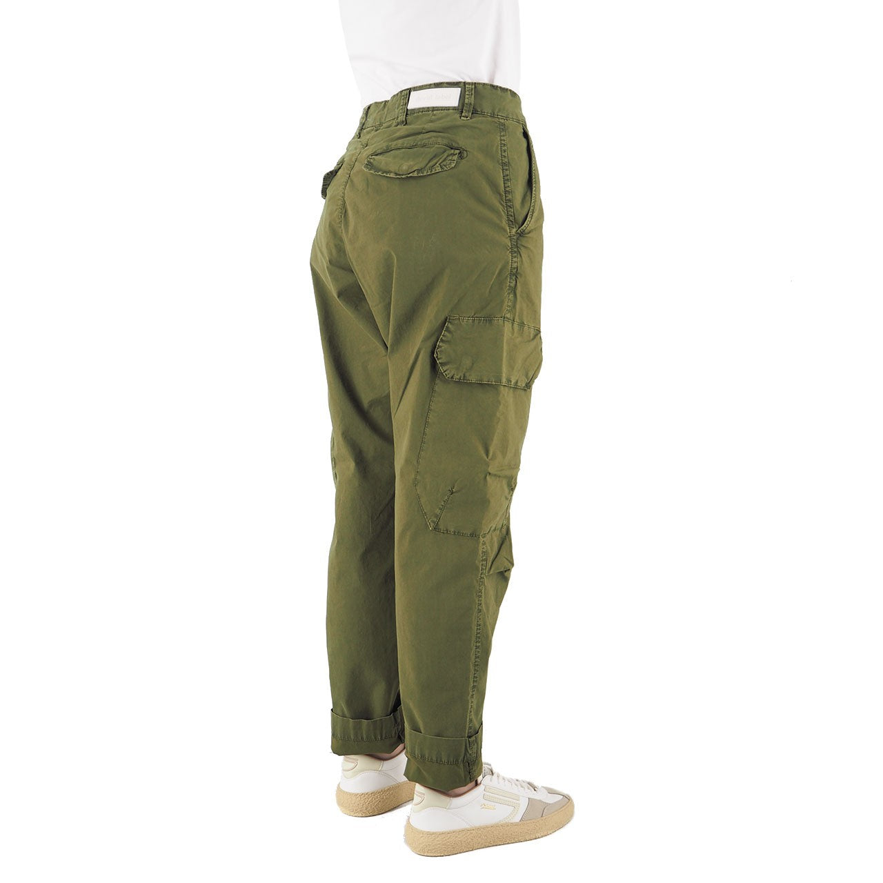 Pantalone Cargo Da Donna Portorico Verde