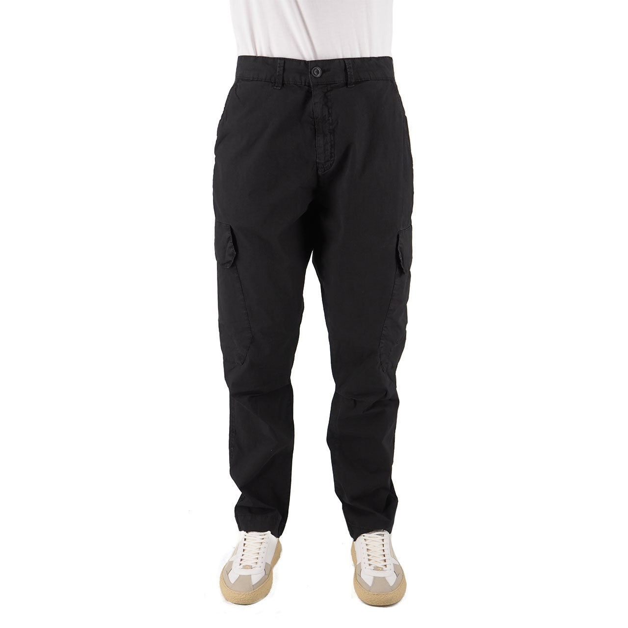 Pantalone Cargo Da Donna Portorico Nero