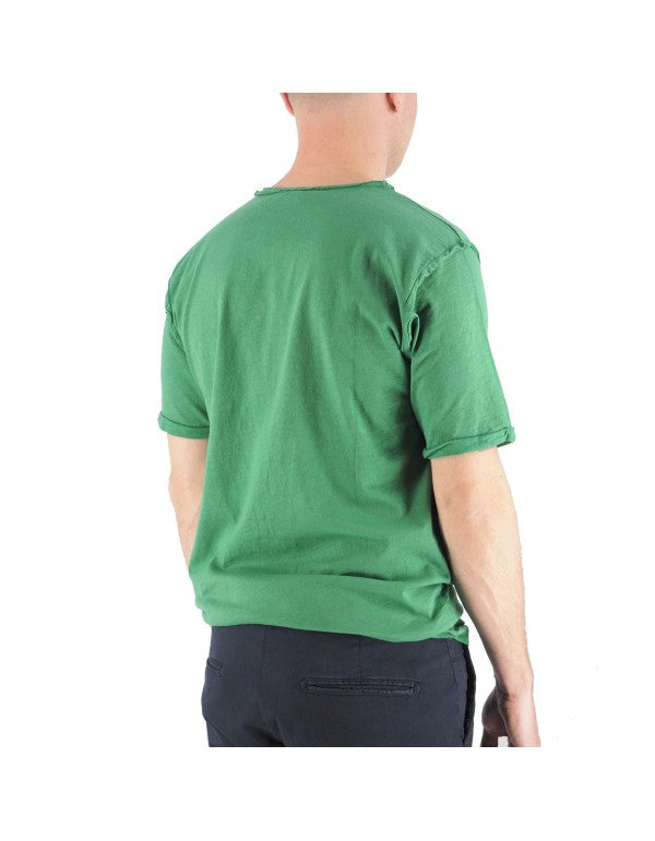 Emerald Flame Pocket T-Shirt
