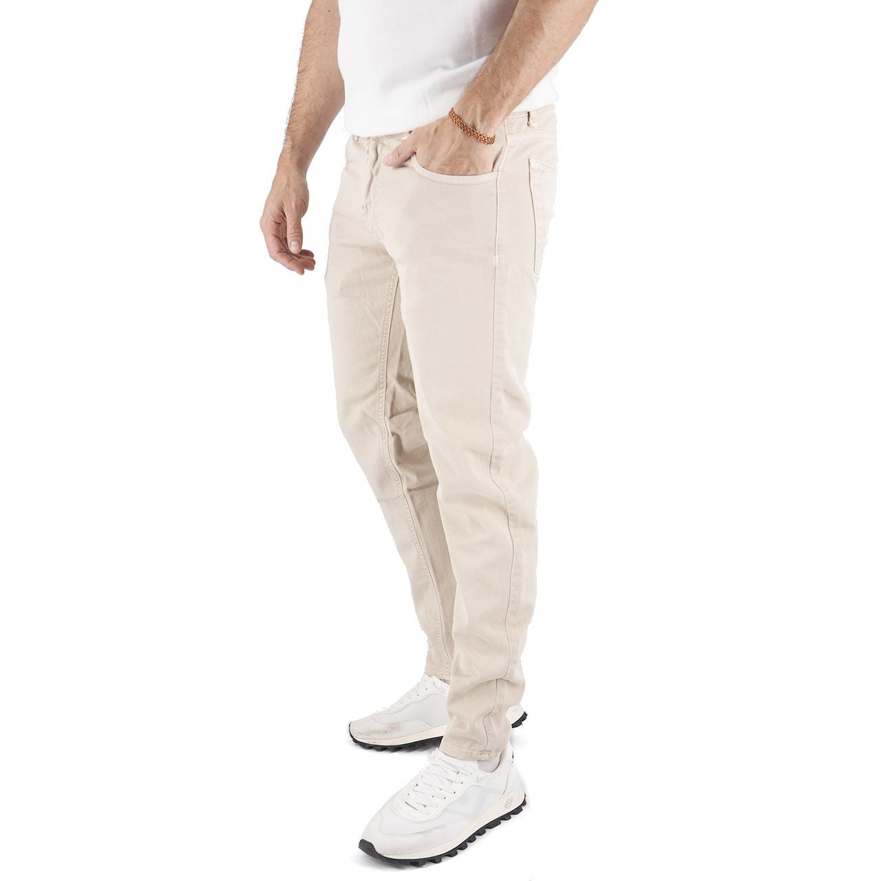 Sand Cotton Bull Trousers