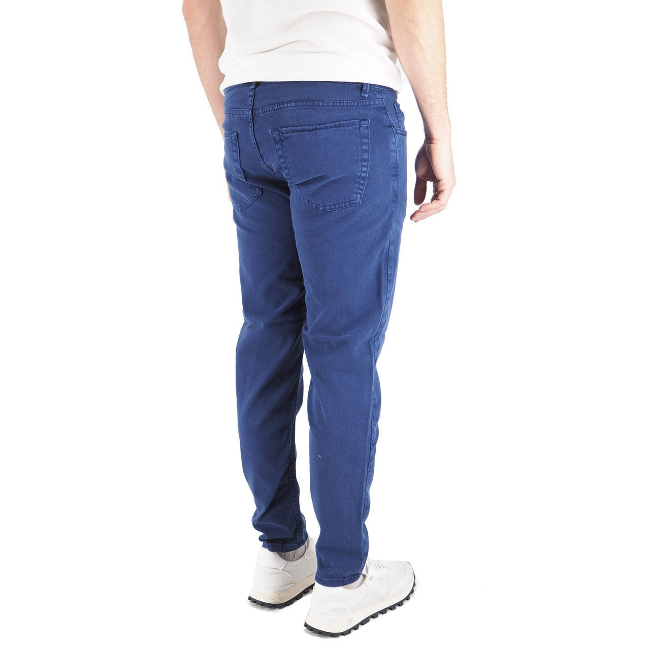 Royal Blue Cotton Bull Trousers