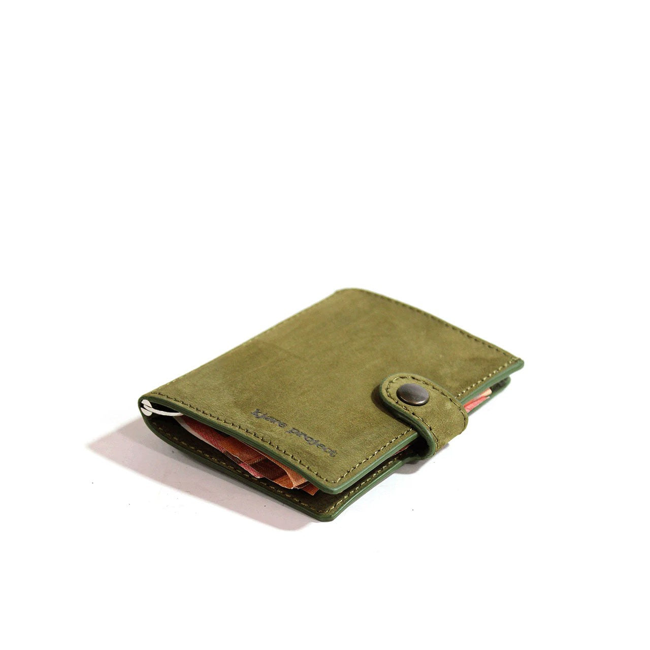 Portafoglio Iclutch Nubuck Green