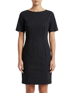 Abito Con Riprese Ma001 Nero
