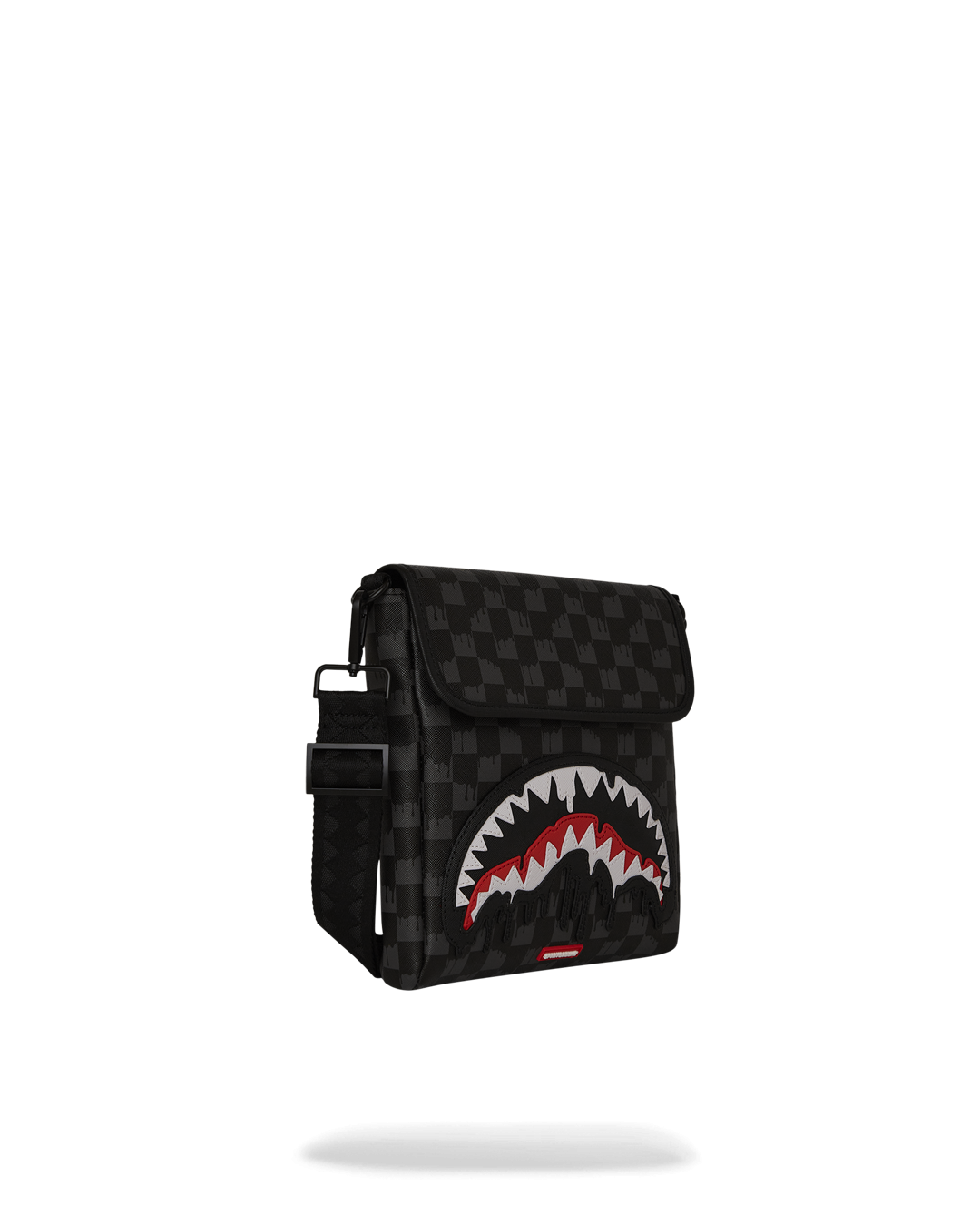 Dripping Sharks In Paris Messenger Sling