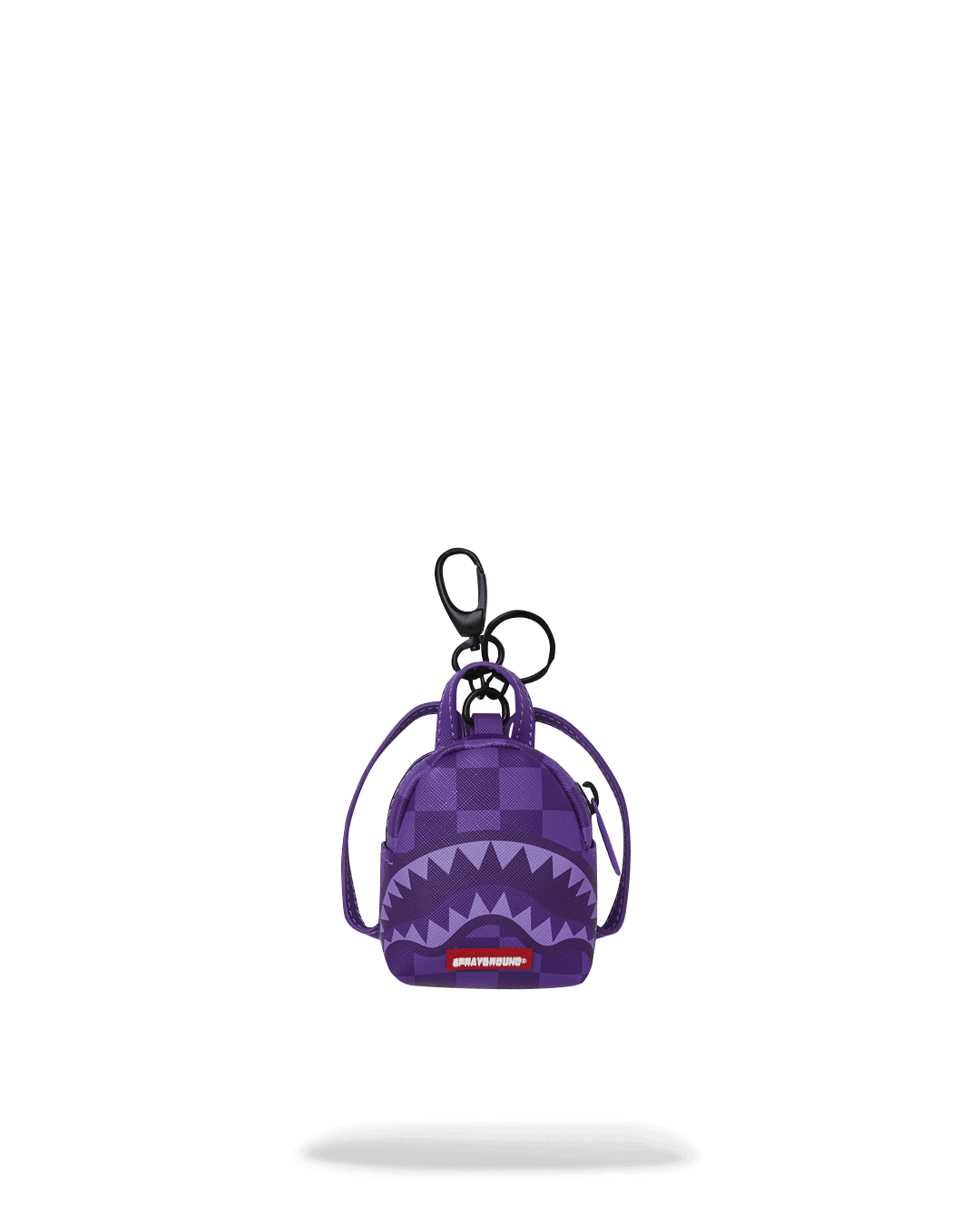 Purple Shark Sharks In Paris Keychain