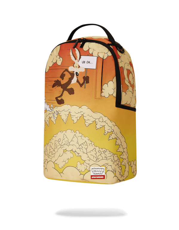 Looney Tunes Coyote Cliff Fall Dlxr Backpack
