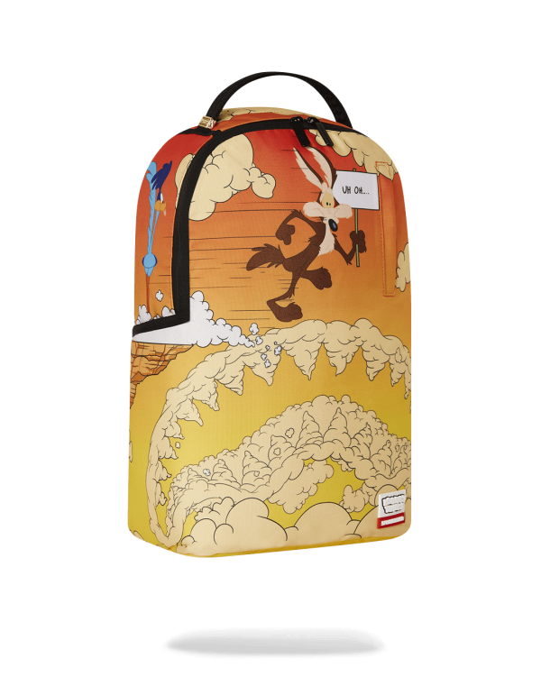 Looney Tunes Coyote Cliff Fall Dlxr Backpack
