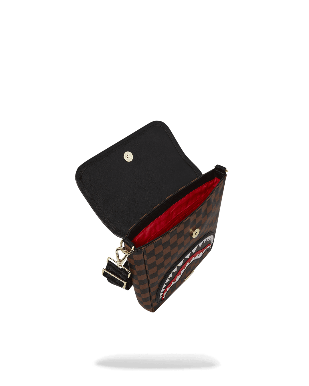 Sawtooth Sharks In Paris Messenger Sling