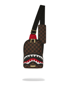 Sawtooth Sharks In Paris One-Strap Sling