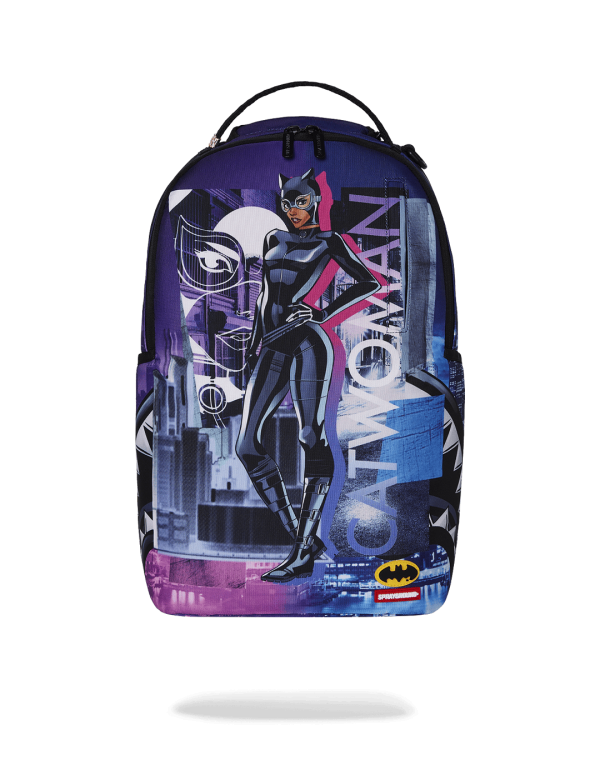 Cat Woman In The City Dlxr Backpack