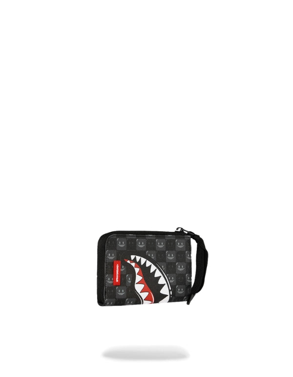 Portafoglio Sharks In Paris Wtf Bubbly Black Check Wallet