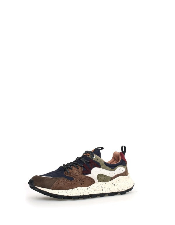 Yamano 3 Sneakers in Suede and Technical Fabric 3d31