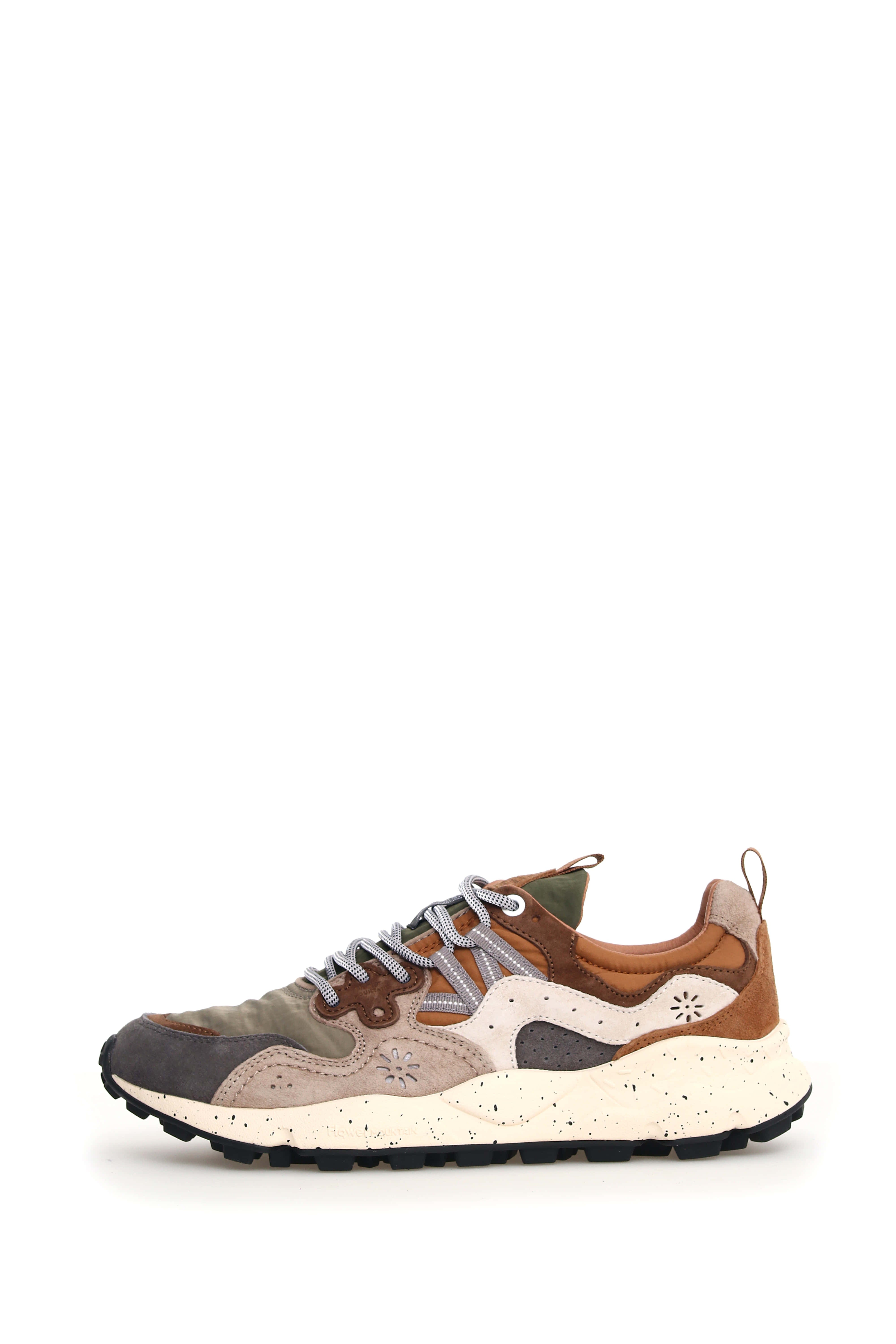 Yamano 3 Sneakers In Suede e Tessuto Tecnico 1e79