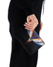 Mini Pochette Print Black/Yellow Wings