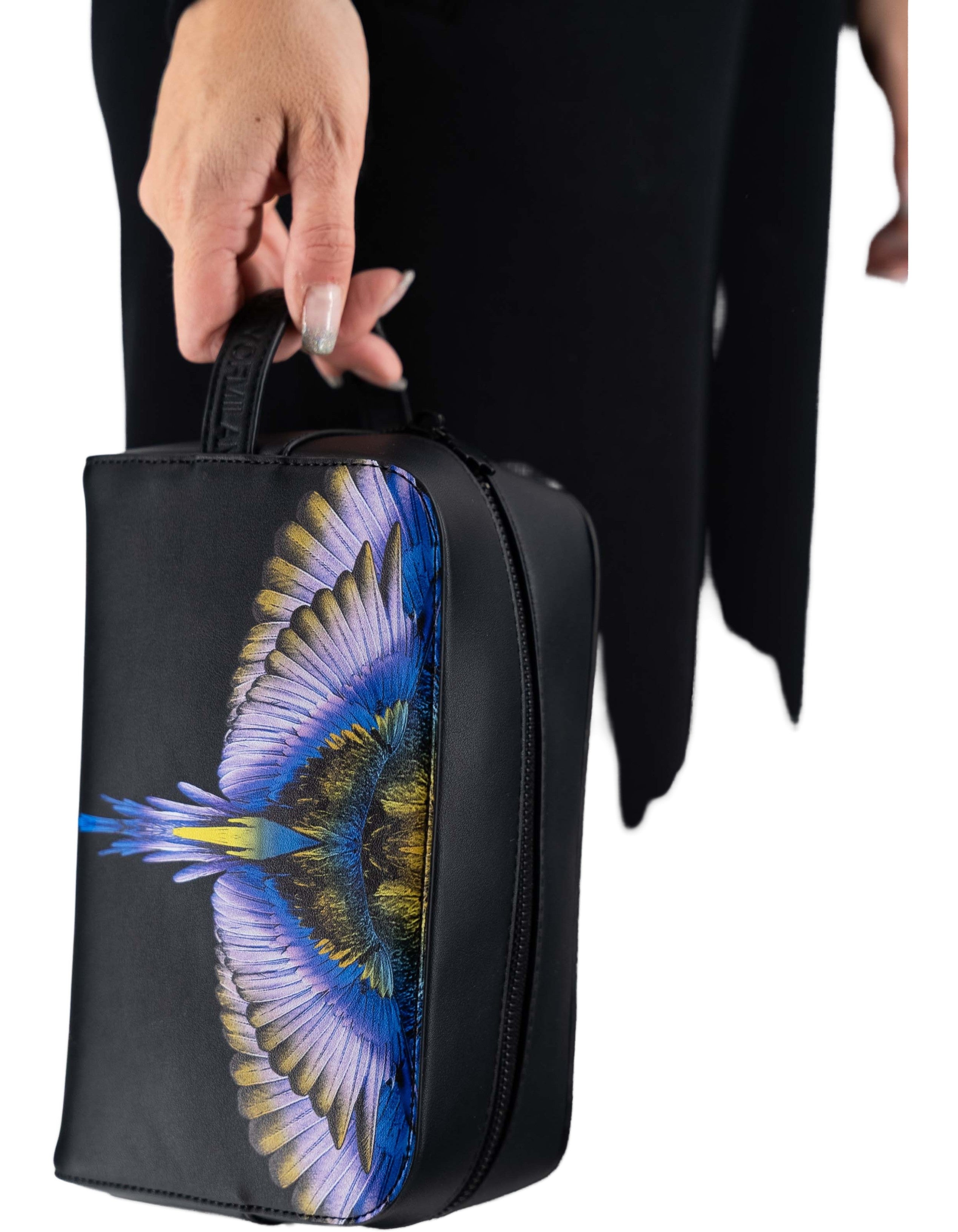 Beauty Stampa Nero/ Blue Wings