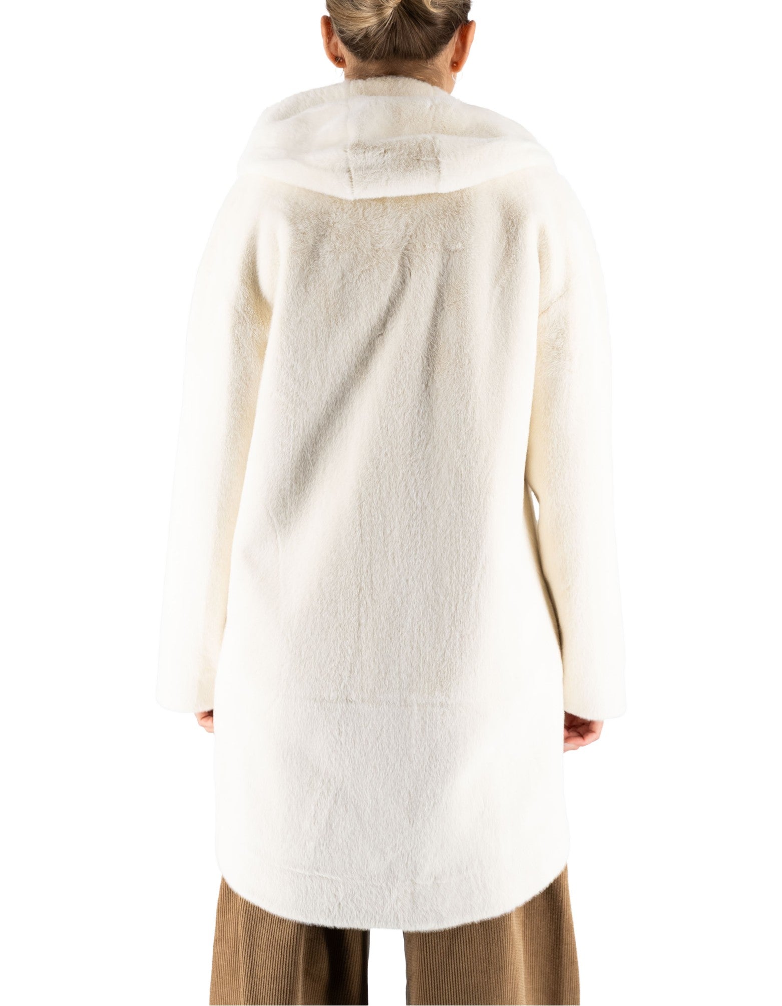 Cappotto Reversibile EcoFur Mandorla