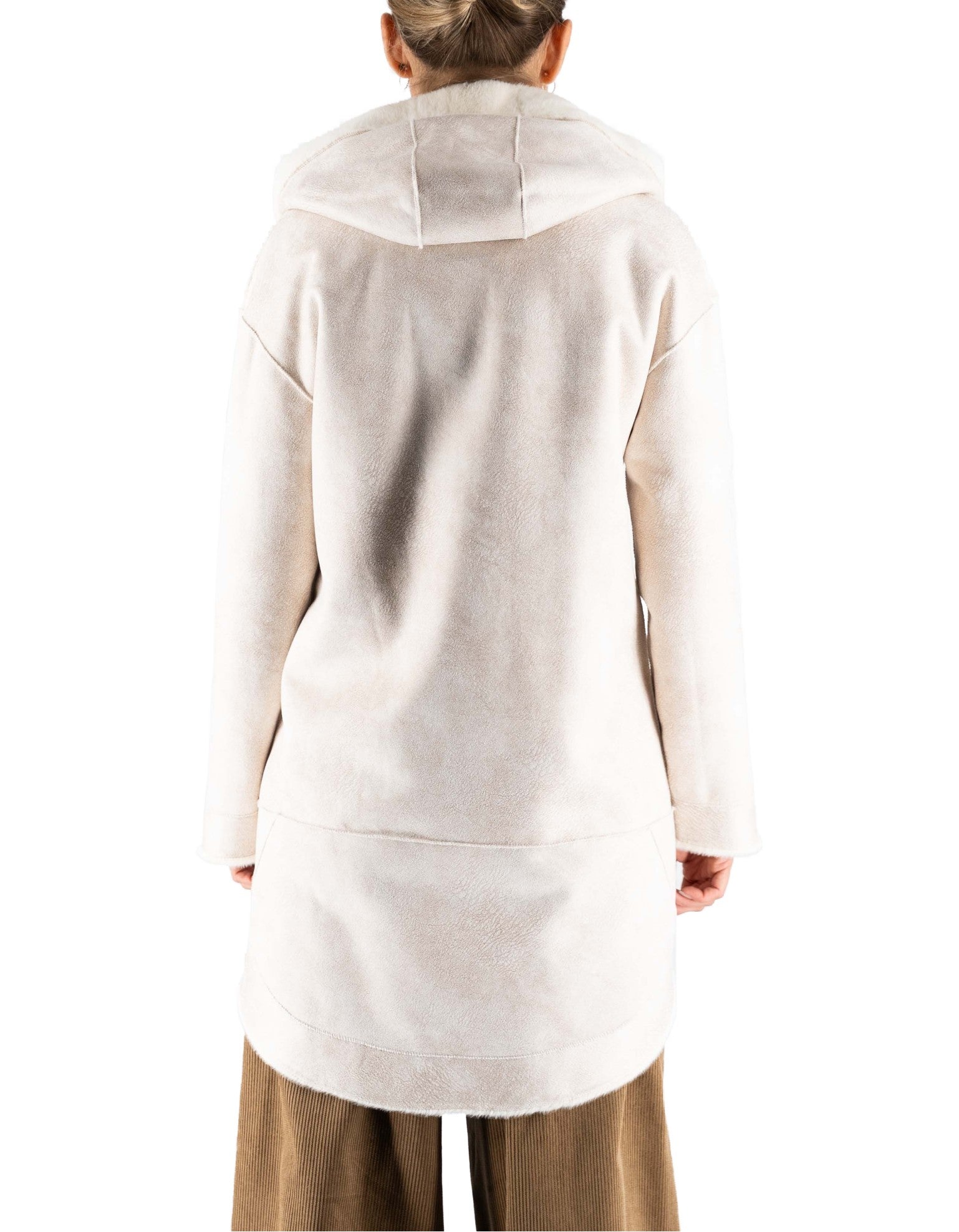 Cappotto Reversibile EcoFur Mandorla