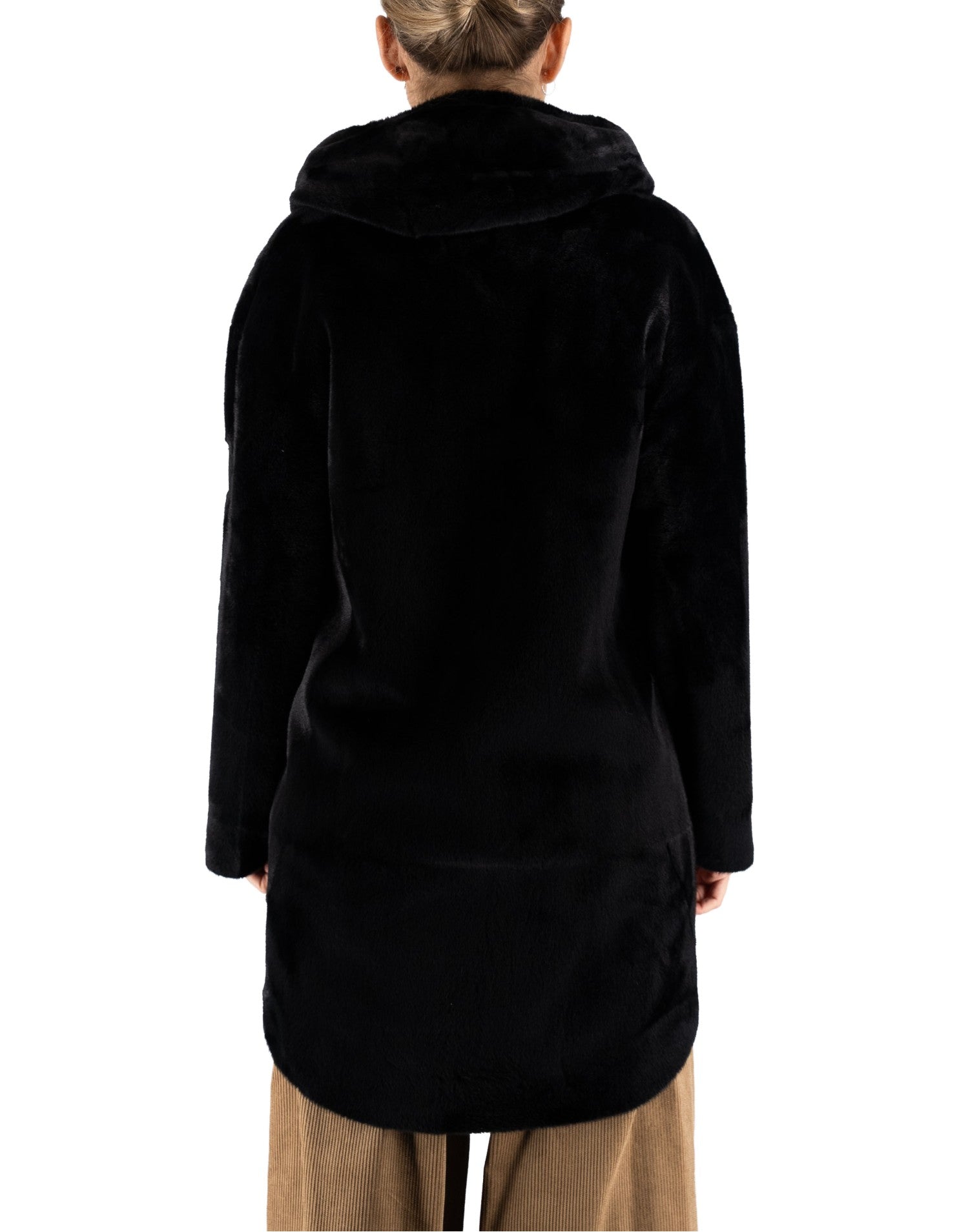 Cappotto Reversibile EcoFur Nero