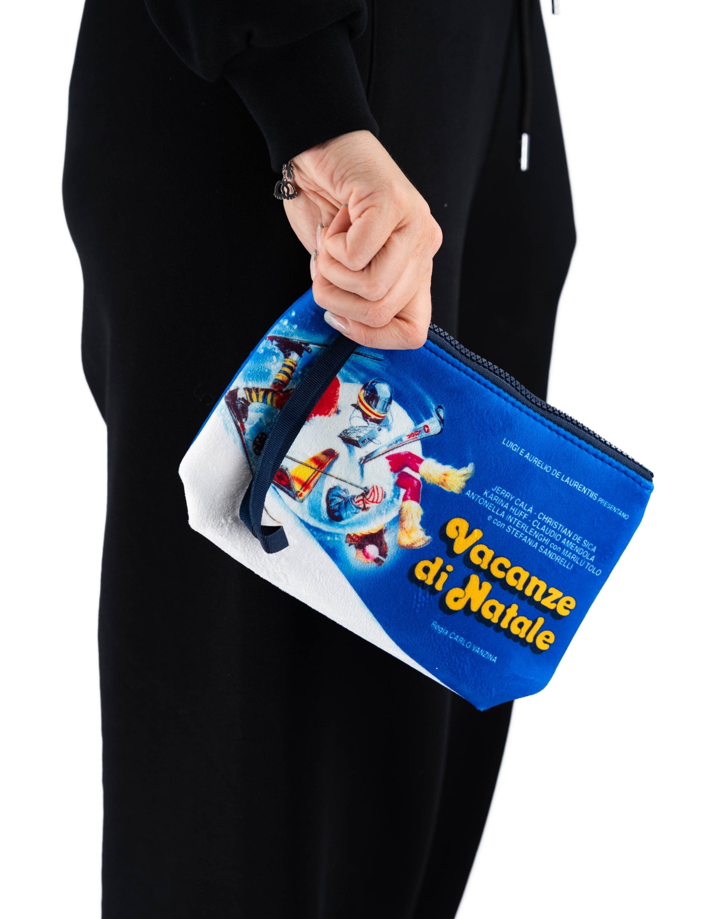 Pochette Aline Wool Effect Vacanze di Natale Locandina