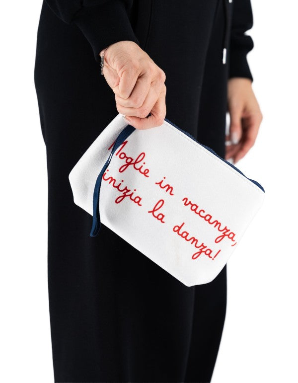 Aline Wool Effect Clutch Let the Dance Begin!