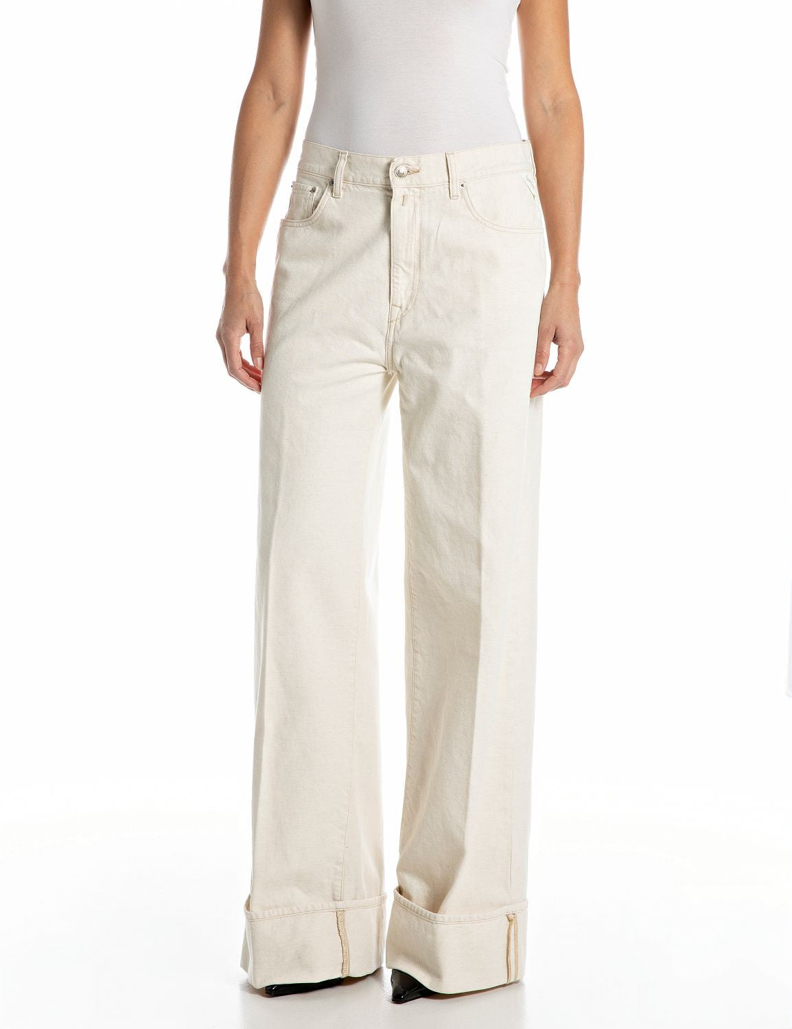 Jeans Nalaja Ecrù