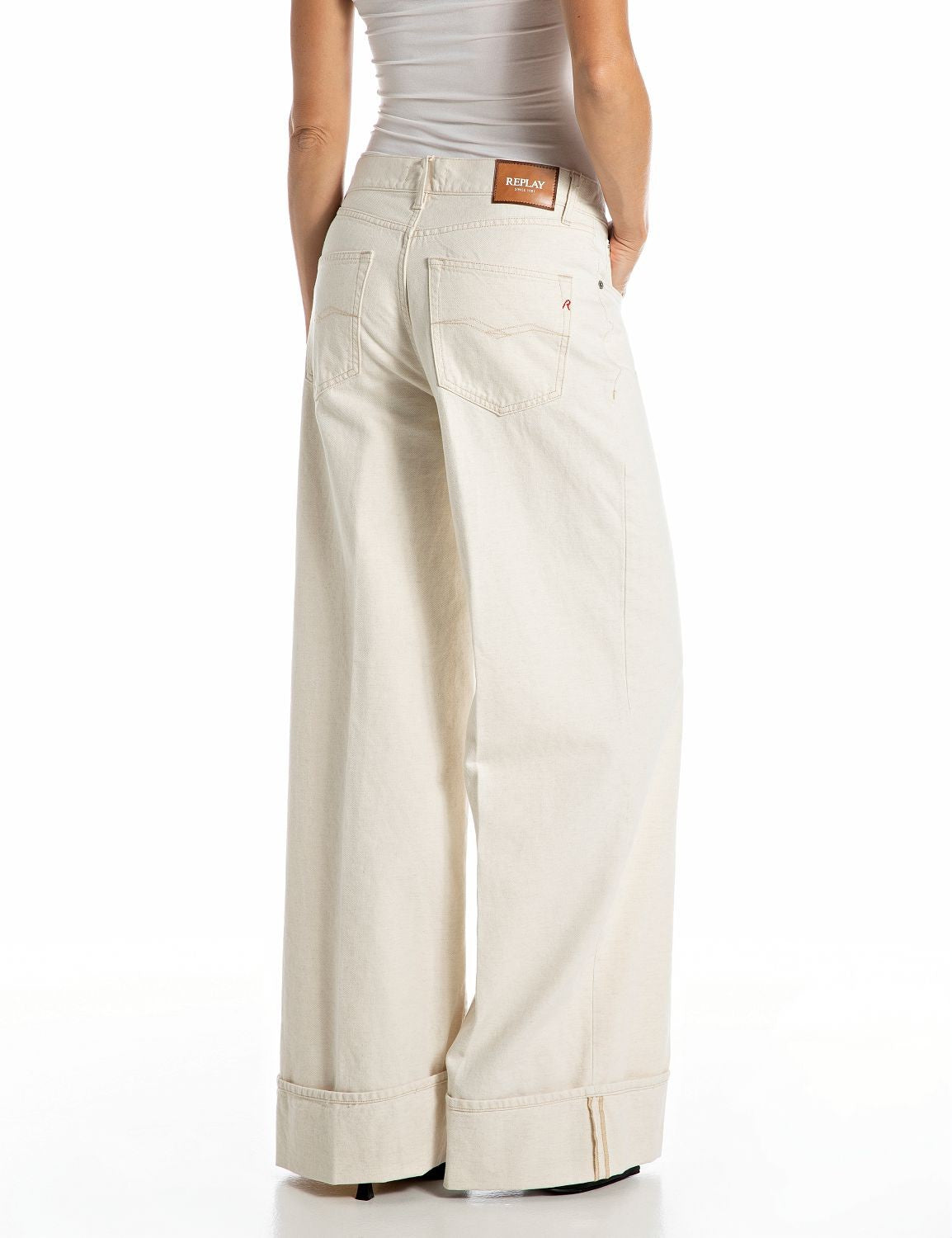 Jeans Nalaja Ecrù
