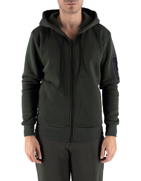 Repocket Full Zip Hoodie Military