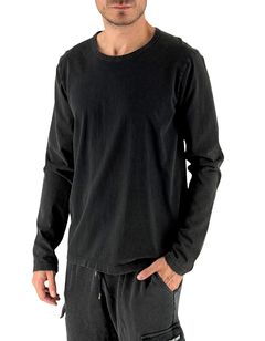 T – Shirt A Manica Lunga Marble Uomo – Devid Label