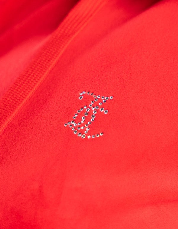 Madison Outline Red Full Zip Sweatshirt