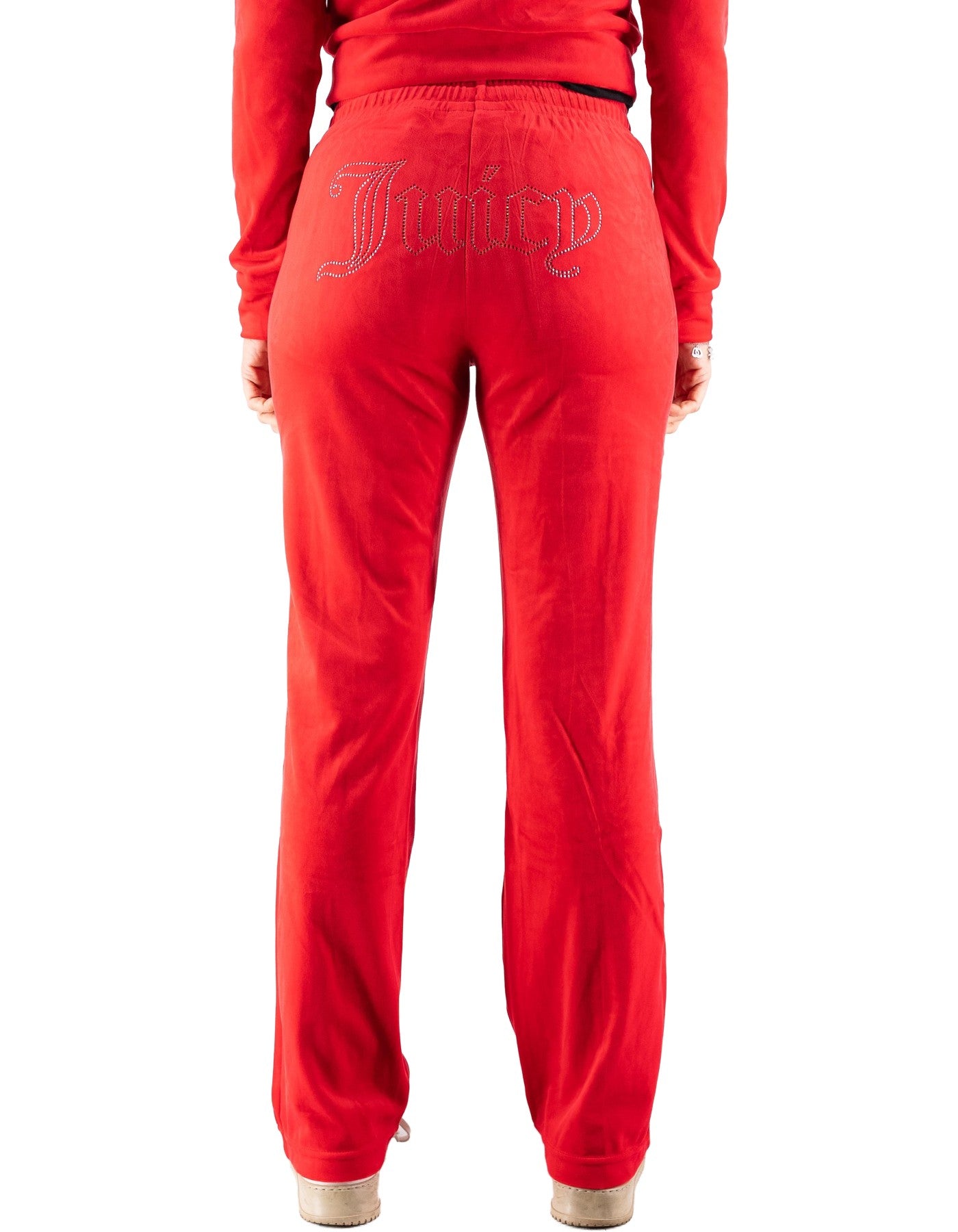 Pantalone In Felpa Tina Outline Rosso