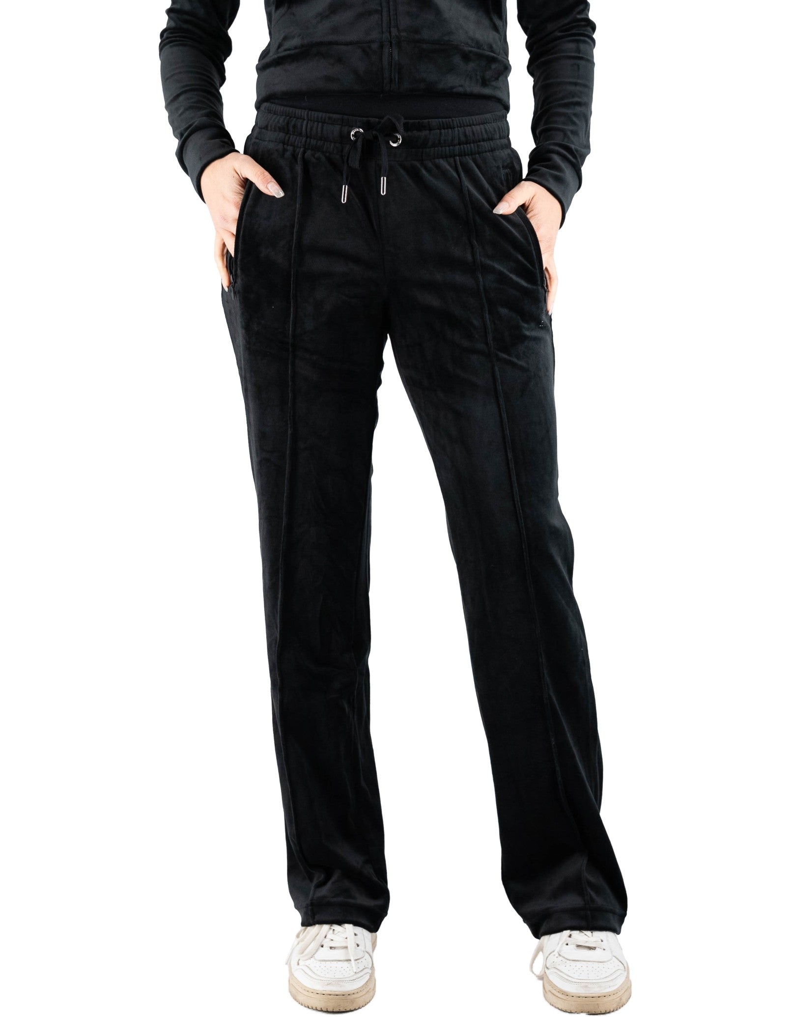 Pantalone In Felpa Tina Outline Nero
