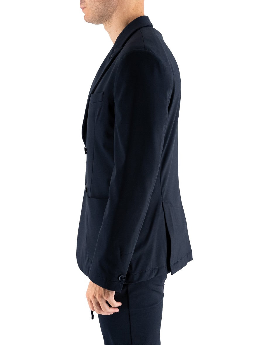 Giacca Doppio Petto Uomo Distretto12 High Perform Blu Navy